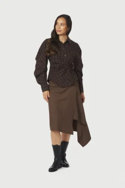 Online Neo Noir Neoella Check Shirt 167459 676
