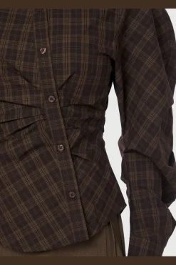 Online Neo Noir Neoella Check Shirt 167459 676