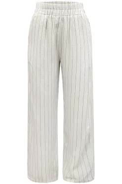 Online Liberte Neo-Pants 22199 Nature Pinstripe