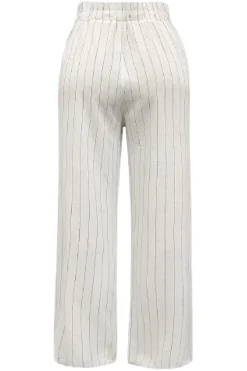 Online Liberte Neo-Pants 22199 Nature Pinstripe