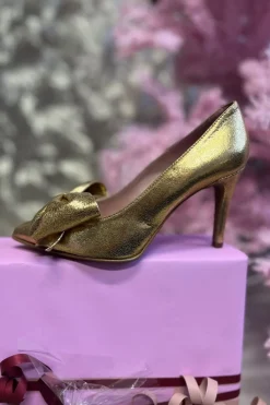 Hot Copenhagen Shoes New Maite Gold Gold Metallic