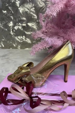 Hot Copenhagen Shoes New Maite Gold Gold Metallic