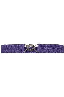 New Co´Couture Newcc Bria Slim Belt 63 Violet
