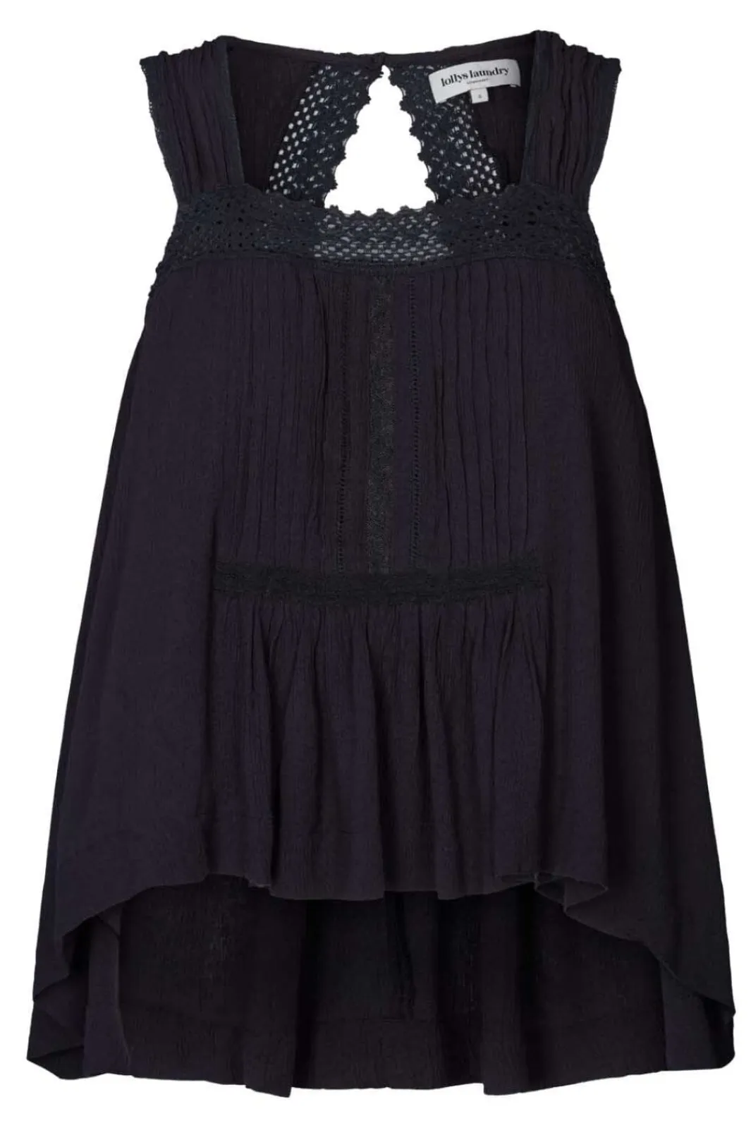Clearance Lollys Laundry Newton Top 18 Washed Black