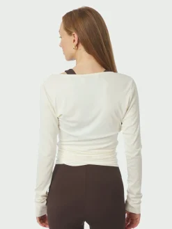 Hot Neo Noir Nia Jersey Wrap Blouse 165501 124