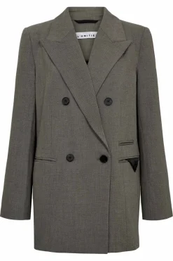 New Haute L'Amitié Nicole Low Triangle Blazer HL10368 Beige Melangé