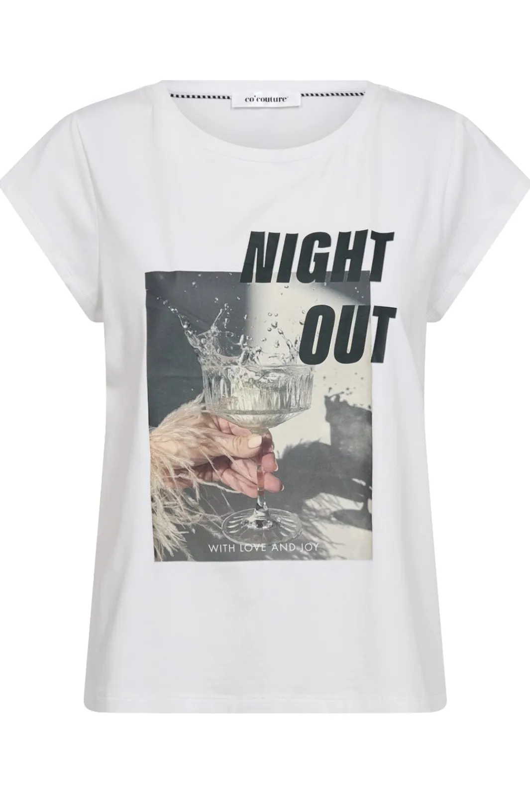 Hot Co´Couture Nightcc Out Tee 33118 4000 White