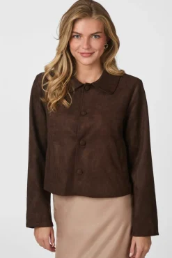 Best Neo Noir Nilo Faux Suede Jacket 165954 676