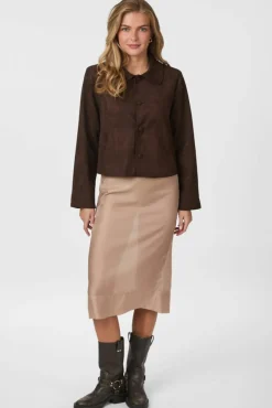Best Neo Noir Nilo Faux Suede Jacket 165954 676