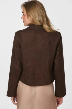 Best Neo Noir Nilo Faux Suede Jacket 165954 676