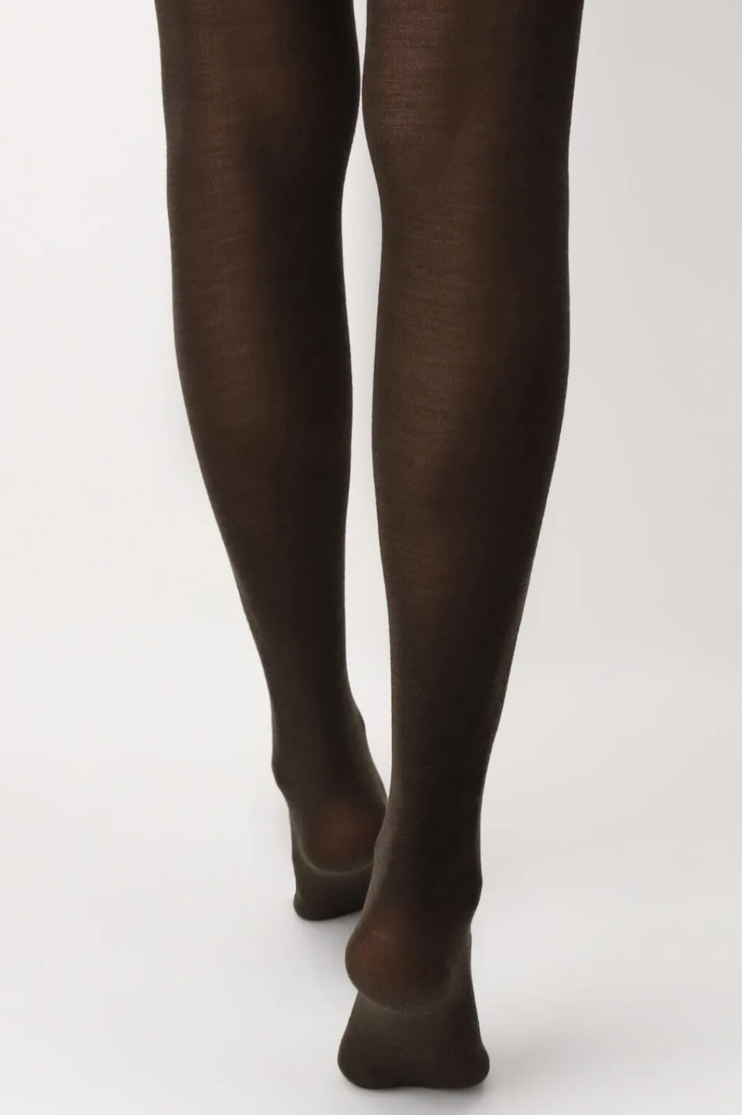 Outlet Oroblu Nives Fine Wool Tights Brown 4