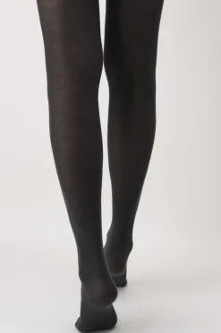 Outlet Oroblu Nives Fine Wool Tights Grey 8