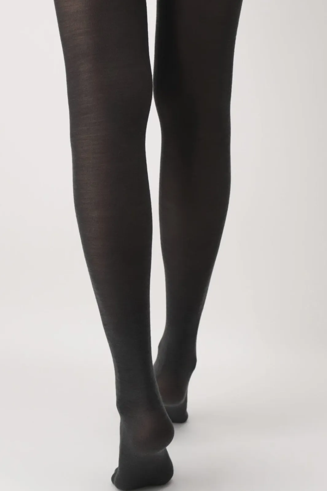 Outlet Oroblu Nives Fine Wool Tights Grey 8