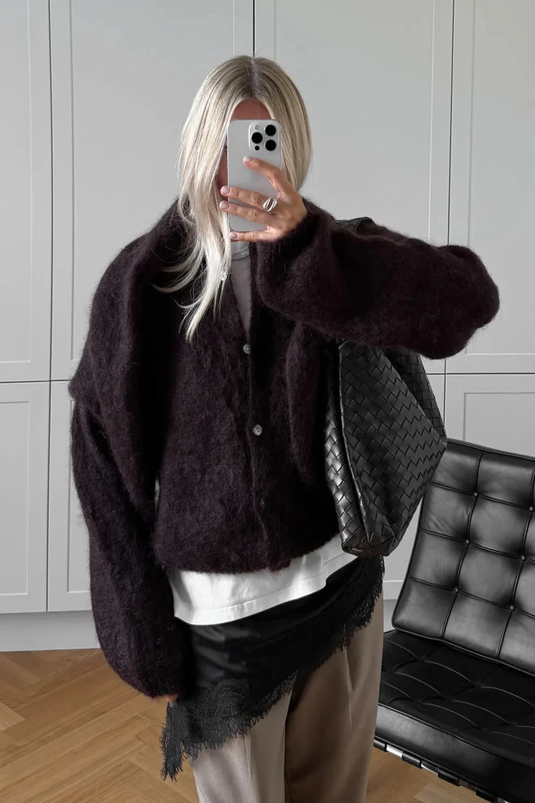 Online Noella N-Kae Mohair Cardigan 15250003 1469