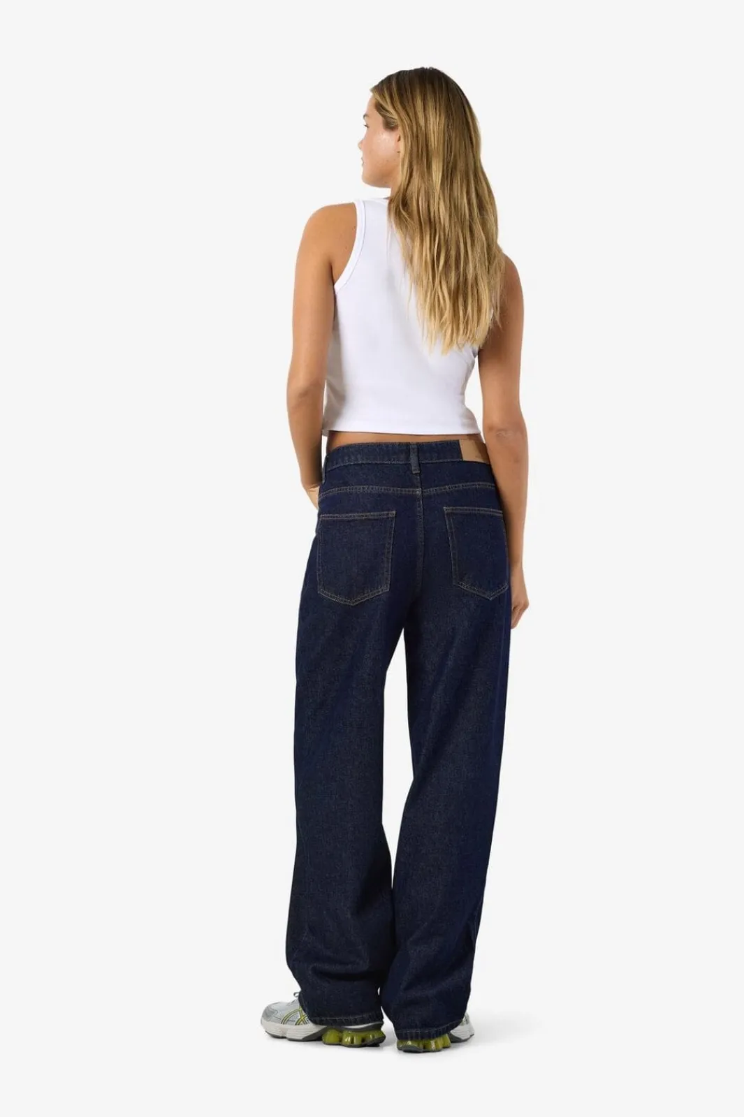Sale Noisy May Nmalexa Loose Jeans Az386Db 4936922 Dark Blue Denim