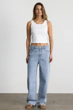 Outlet Noisy May Nmalexa Nw Reg Jeans Az468Lb 4920507 Light Blue Denim
