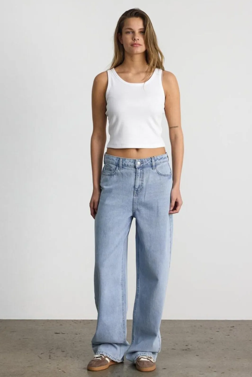 Outlet Noisy May Nmalexa Nw Reg Jeans Az468Lb 4920507 Light Blue Denim