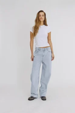 Outlet Noisy May Nmalexa Nw Reg Jeans Az468Lb 4920507 Light Blue Denim