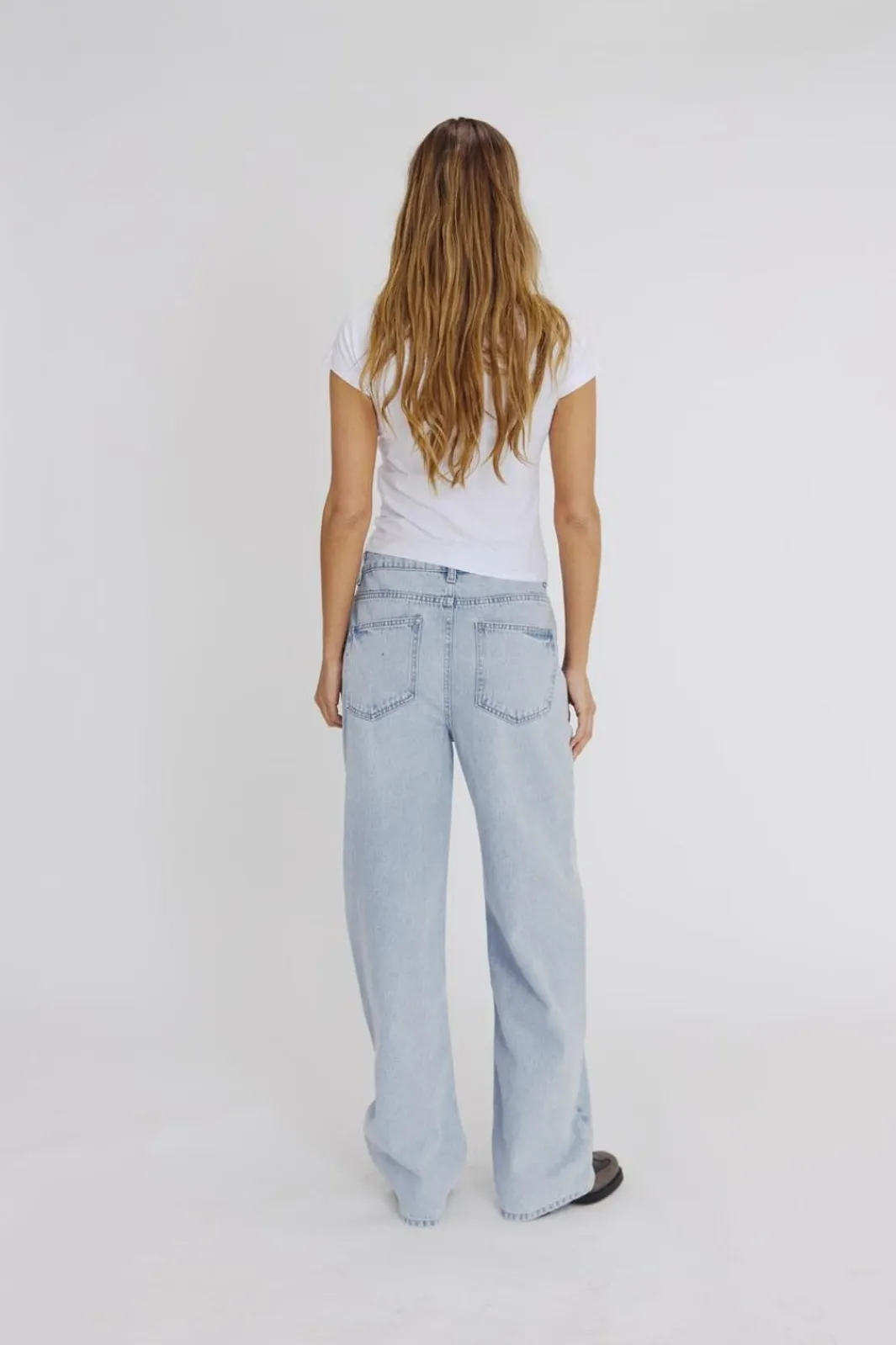 Outlet Noisy May Nmalexa Nw Reg Jeans Az468Lb 4920507 Light Blue Denim