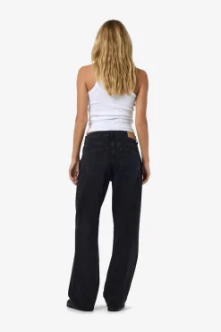 Outlet Noisy May Nmalexa Nw Reg Jeans Ft004Bl 4494815 Black Denim