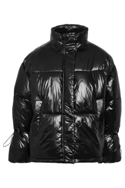 Discount Noisy May Nmallie Shiny Puffer 4852571 Black