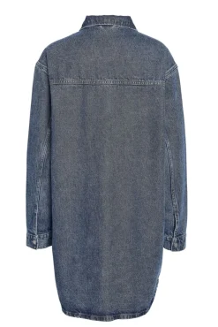 New Noisy May Nmalva L/S Denim Dress Az351Mb Fwd 4581207 Medium Blue Denim