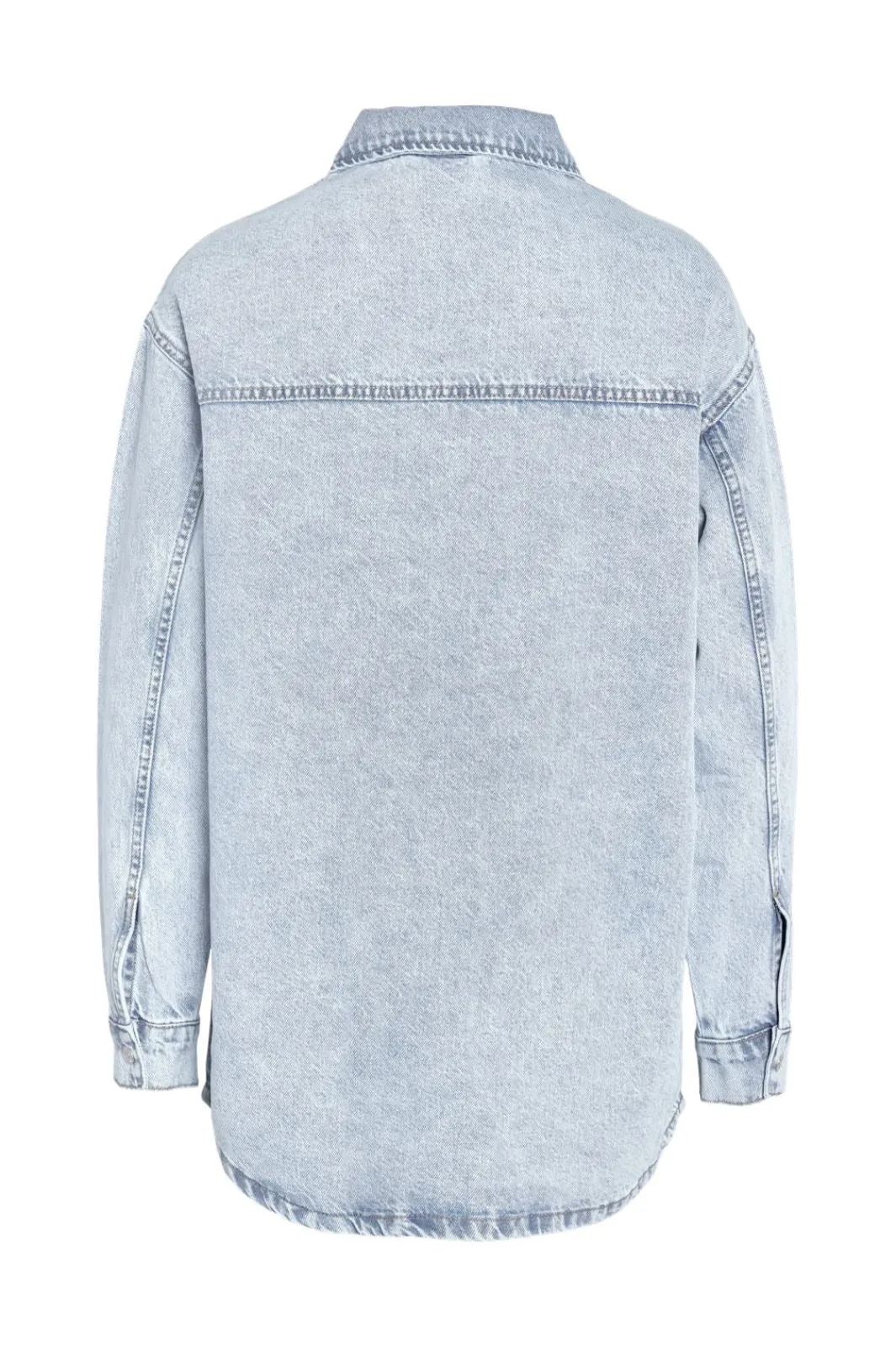 Noisy May Nmalva L/S Denim Shacket Az352Lb 4418208 Light Blue Denim