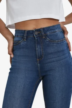 Discount Noisy May Nmcallie Skinny Blue Jeans Fwd 3110405 Medium Blue Denim