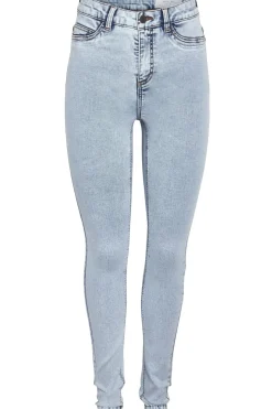 Sale Noisy May Nmcallie Skinny Jean Vi482Lb Fwd 4495548 Light Blue Denim