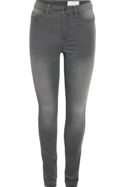 Hot Noisy May Nmcallie Skinny Vi555Mg Fwd 4760432 Medium Grey Denim