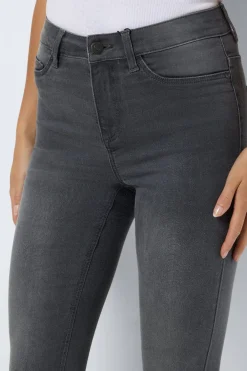 Hot Noisy May Nmcallie Skinny Vi555Mg Fwd 4760432 Medium Grey Denim