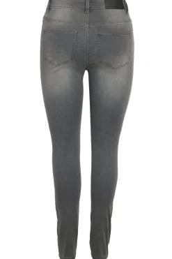 Hot Noisy May Nmcallie Skinny Vi555Mg Fwd 4760432 Medium Grey Denim