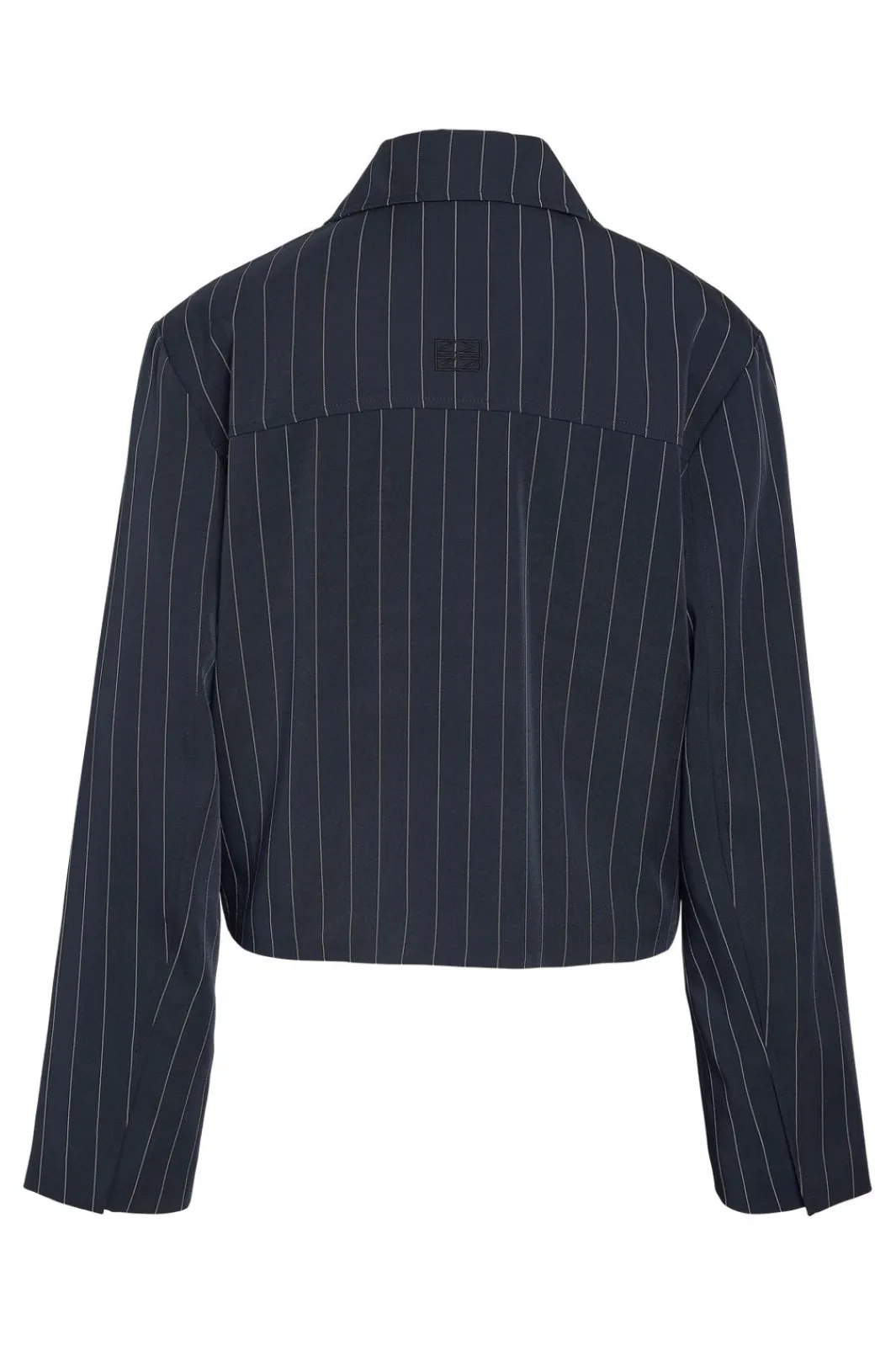 Discount Noisy May Nmella L/S Pinstripe Jacket Fwd 4896947 Navy Blazer White