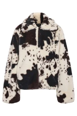 Best Noisy May Nmeve Fur Jacket 4847477 Birch Cow