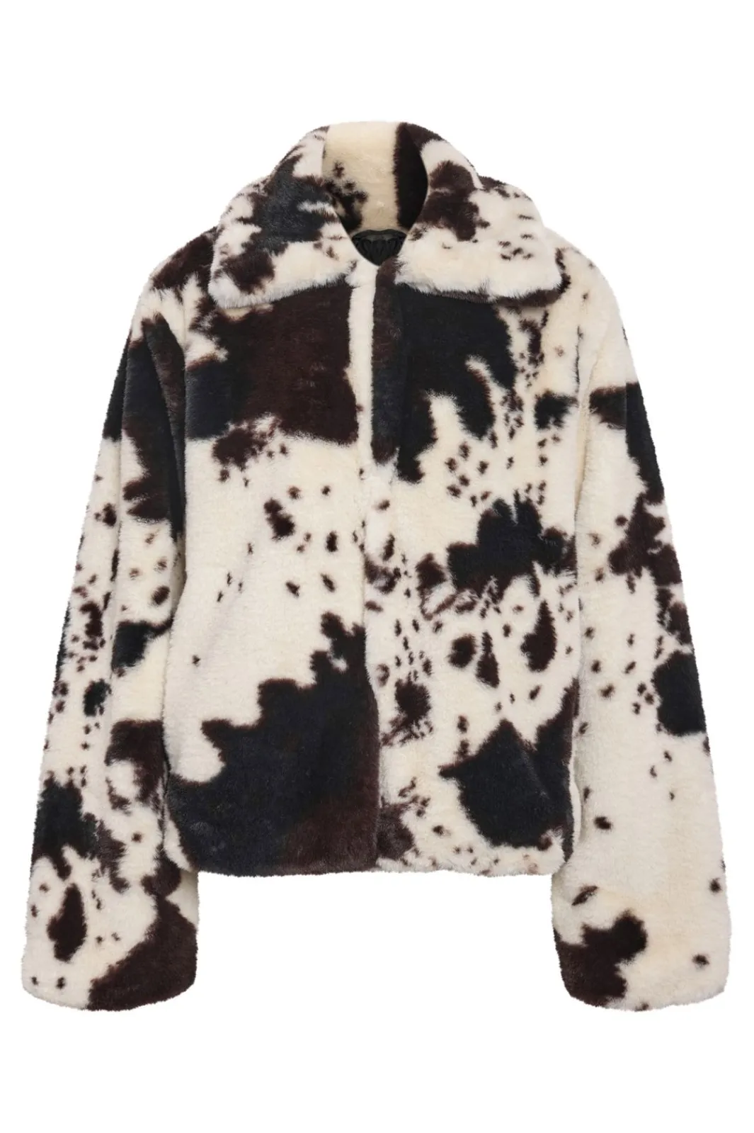 Best Noisy May Nmeve Fur Jacket 4847477 Birch Cow