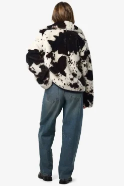 Best Noisy May Nmeve Fur Jacket 4847477 Birch Cow