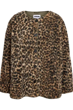 Noisy May Nmfeline Loose Teddy Jacket Fwd 4887284 Birch Leo
