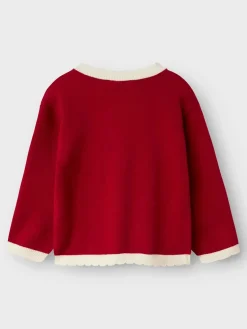 Online Name It Nmfralbo Ls Knit Card 4845430 Jester Red