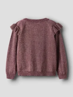 Name It Nmfrefraja Ls Knit Card Box 4874766 Burgundy