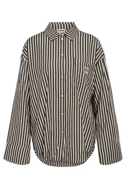 Outlet Noisy May Nmfrida L/S Button Shirt 4976620 Delicioso Birch
