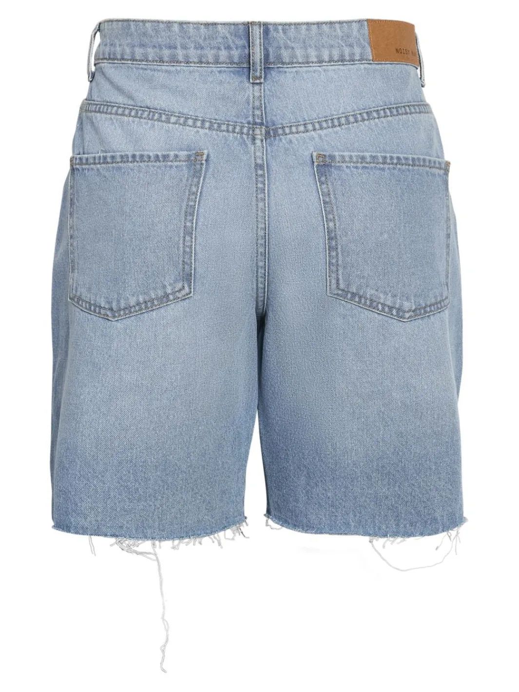Clearance Noisy May Nmholla Nw Loose Shorts Az425Lb 4723602 Light Blue Denim