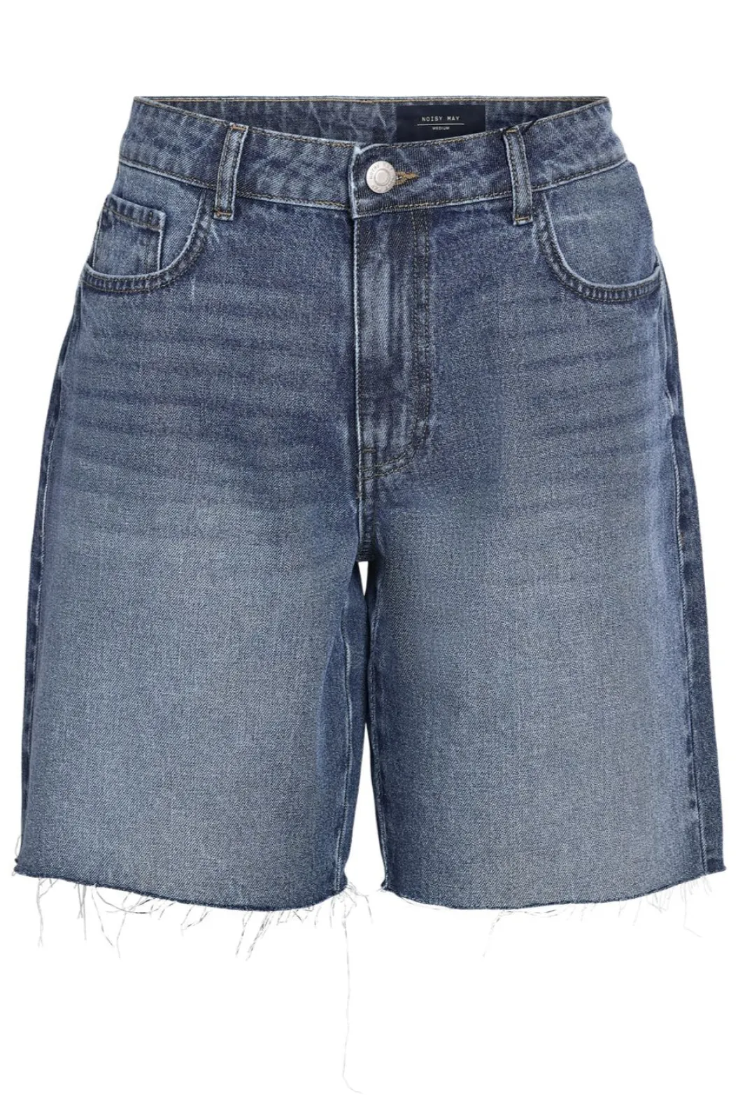 Sale Noisy May Nmholla Nw Loose Shorts Az426Mb 4723673 Medium Blue Denim