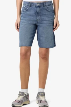 Sale Noisy May Nmholla Nw Loose Shorts Az426Mb 4723673 Medium Blue Denim