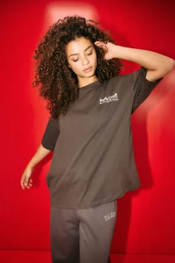 Sale Noisy May Nmida 2/4 Sporty T-Shirt 5018990 Chocolate Brown Paris Sport