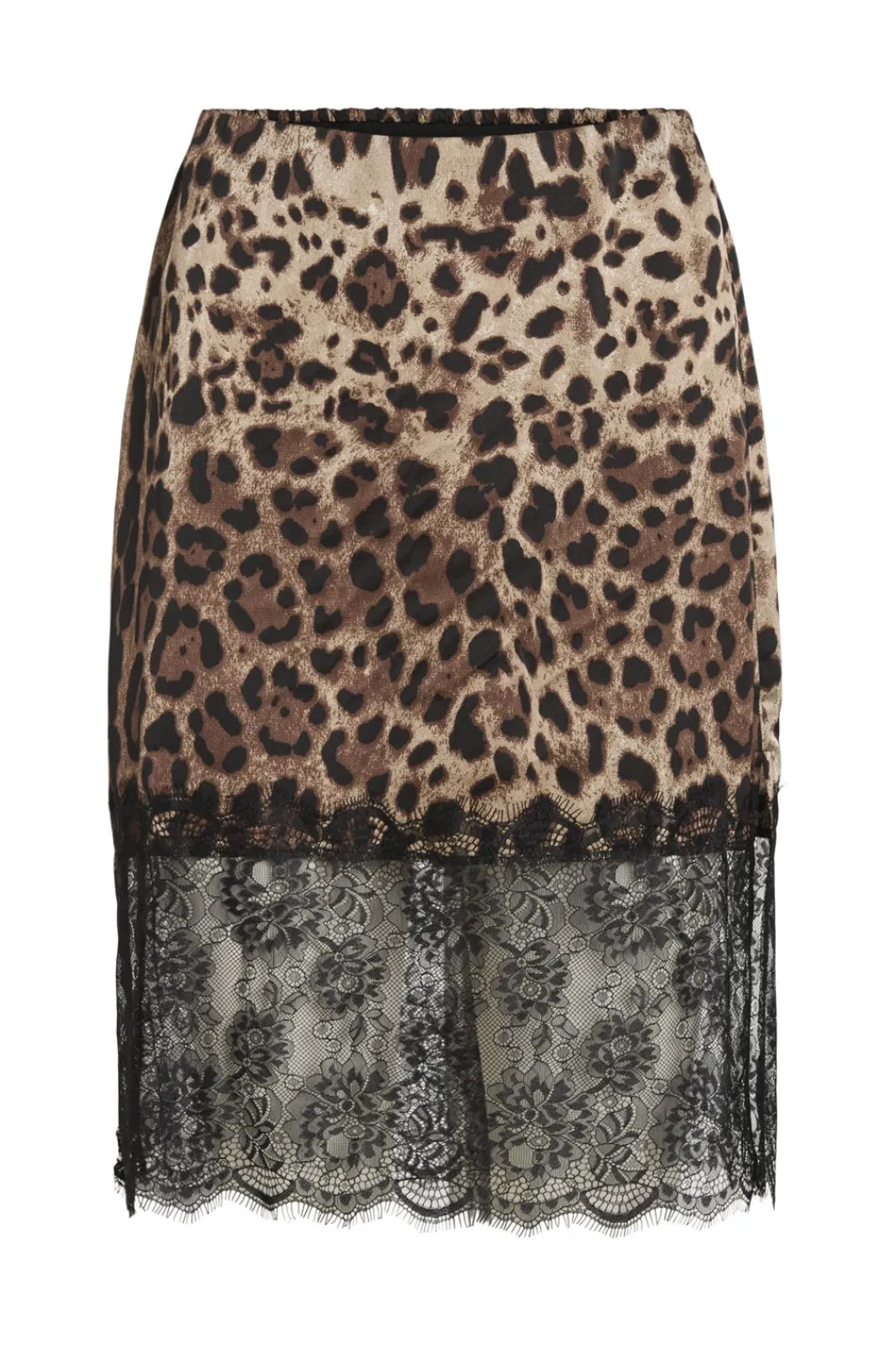 Online Noisy May Nminferno Short Satin Lace Skirt 5066315 Black Leo