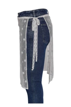 Noisy May Nmisla Lace Wrap Skirt 5055902 Snow White