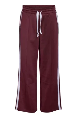 Hot Noisy May Nmjenna Nw Sporty Jogger 4837291 Windsor Wine White Stripes