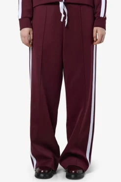 Hot Noisy May Nmjenna Nw Sporty Jogger 4837291 Windsor Wine White Stripes