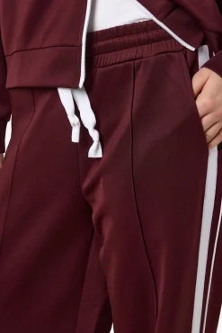 Hot Noisy May Nmjenna Nw Sporty Jogger 4837291 Windsor Wine White Stripes