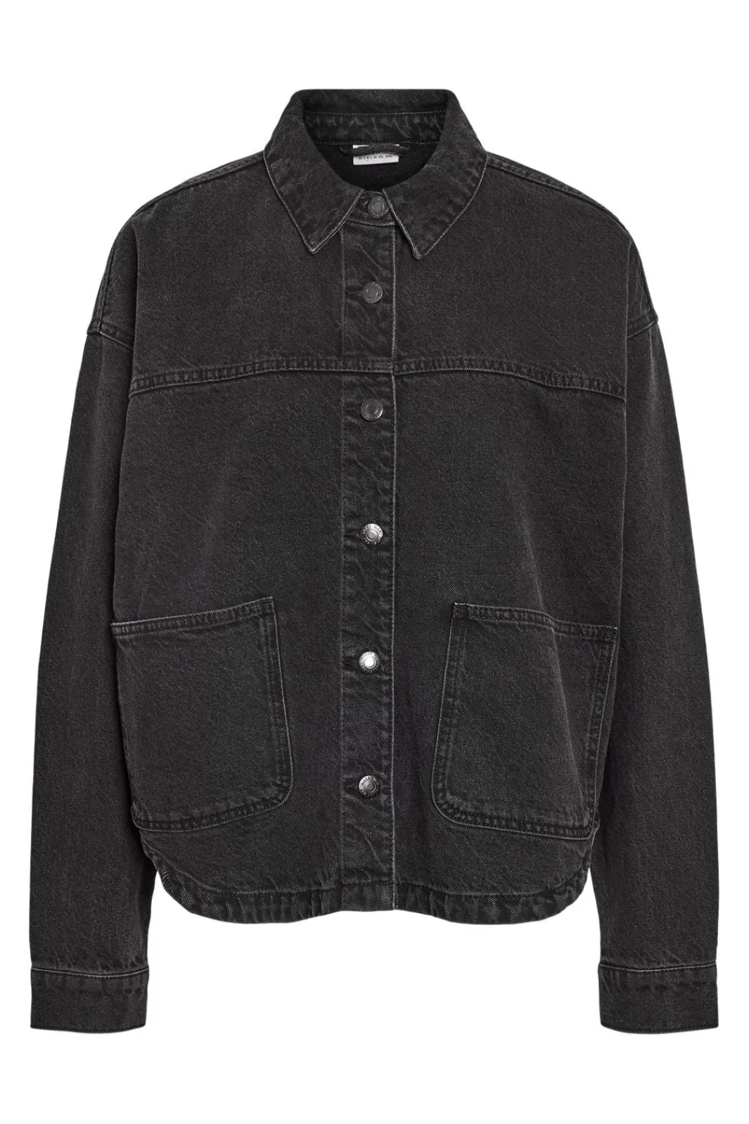 Outlet Noisy May Nmkettie L/S Reg Jcket Vi559Bl 4762548 Black Denim